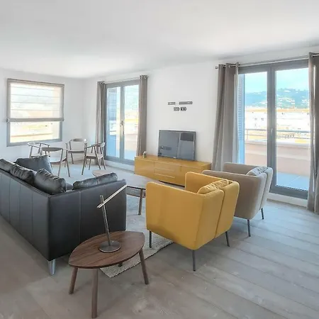 Penthouse - 3 Bedrooms 1 Min From The Palais -apt N° 5m38